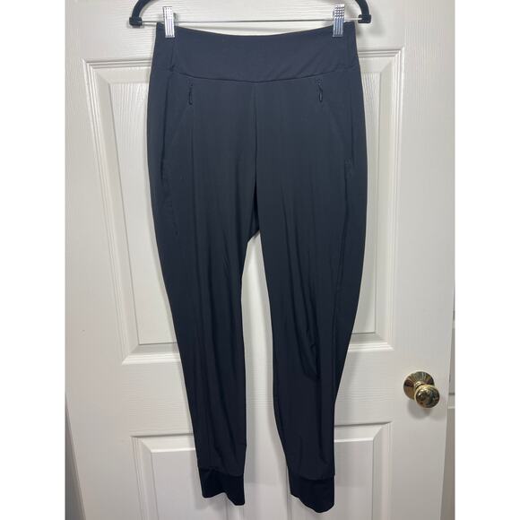 Athleta Soho Jogger Pants Black Women's 2 XS Travel Easy Capsule Walk Gym - Picture 2 of 9